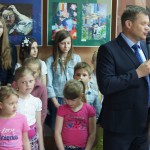 Wernisaż wystawy malarstwa dzieci i młodzieży z Miejsko-Gminnego Ośrodka Kultury w Sompolnie